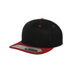 Flexfit 110 Fitted Snapback keps black red