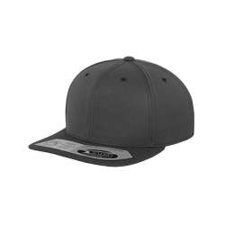 Flexfit 110 Fitted Snapback keps dark grey