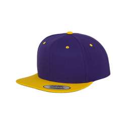 Flexfit Classic Snapback 2-Tone Keps Purple/Gold