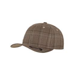 Flexfit Glen Check Cap Keps Brown/Khaki