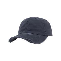 Flexfit Low Profile Destroyed Cap Keps Navy