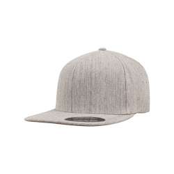 Flexfit Flat Visor Keps Heather Grey